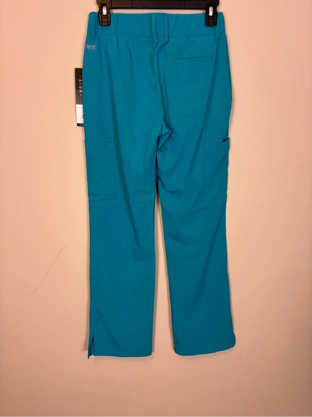 New Grey's Anatomy Teal Boot Cut Scrub Pants Women’s XS